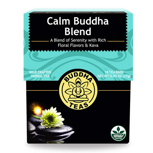 Calm Buddha Blend Crafted Herbal Tea Bags, 18 Ea
